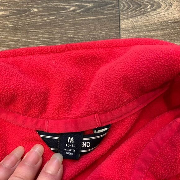 Lands End Women’s Quarter Zip Pull-Over Lightweight Fleece.  Size: M. - Picture 3 of 4